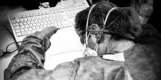 Povo cansado e fadigado